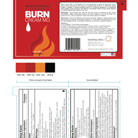 Freelance Work: Burn Cream MD